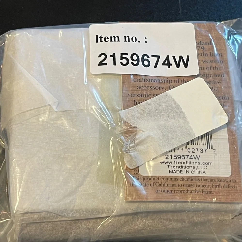 Justin Boots Turquoise Naja Concho Brown Wallet - NWT - Picture 7 of 8